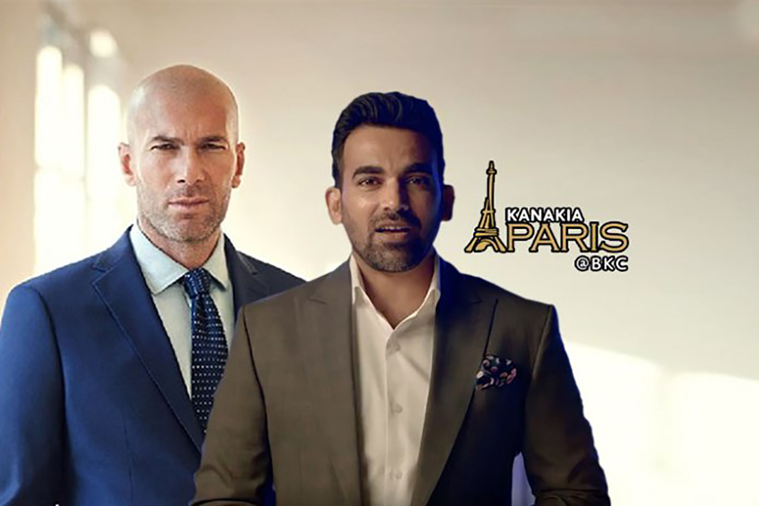 Zidane, Zaheer shoots for promotional video